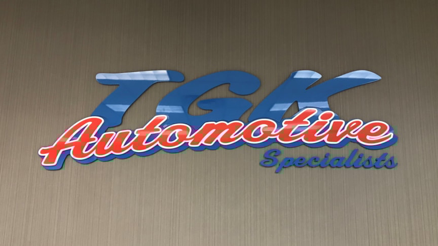 Painted Acrylic Dimensional Letters