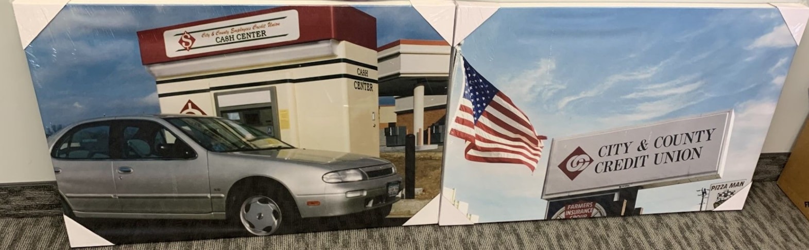 Canvas Prints & Fabric Prints | Bank Signs & Credit Union Signs