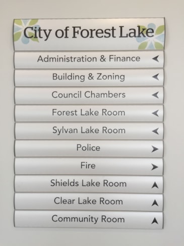 Directory and Wayfinding Signage