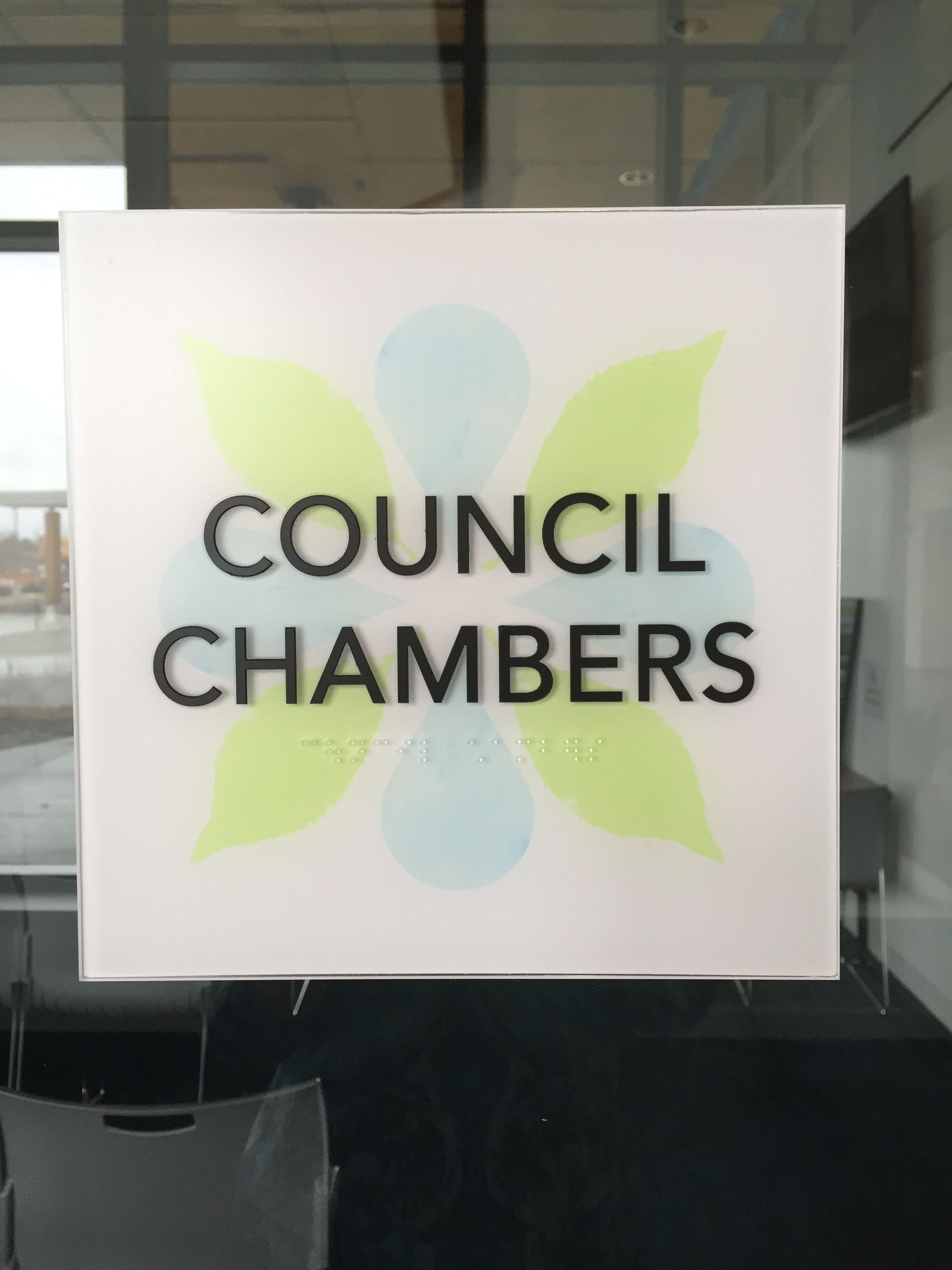 Government Office Signage that Gets a Yes Vote