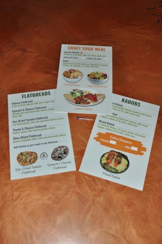 Menu Signs & Price List Signage