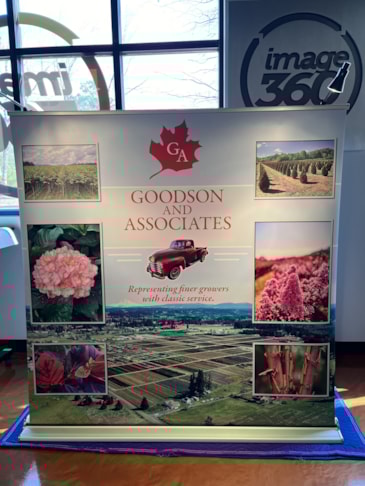 Retractable Banner - Goodson & Associates - Wake Forest, NC