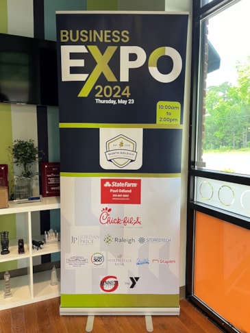 Banner Stand - North Raleigh Chamber of Commerce - Raleigh, NC