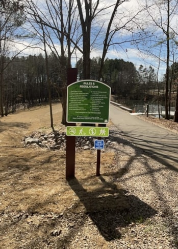 Post & Panel Sign - Town of Wake Forest - Wake Forest, NC