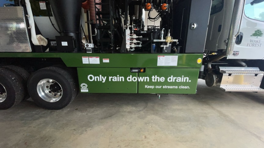 Truck Graphics - Town of Wake Forest - Wake Forest, NC