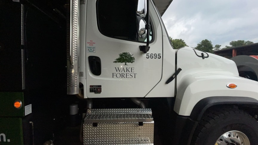 Truck Graphics - Town of Wake Forest - Wake Forest, NC