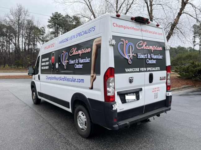Van Graphics - Champion Heart & Vascular Center - Raleigh, NC