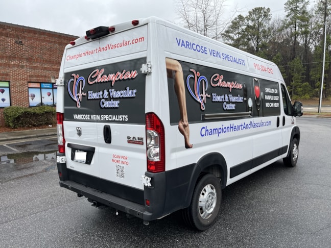 Van Graphics - Champion Heart & Vascular Center - Raleigh, NC