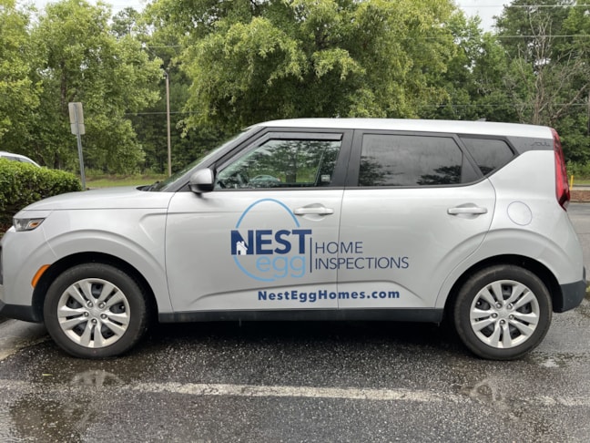 Vehicle Graphics - Nest Egg Home Inspections - Wake Forest, NC