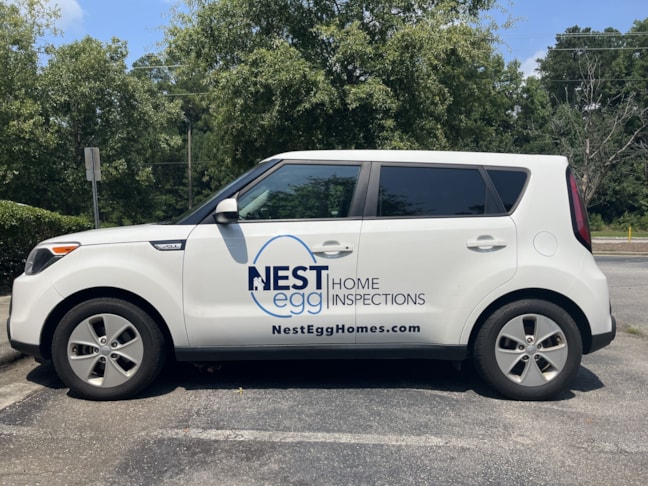 Vehicle Graphics - Nest Egg Home Inspections - Wake Forest, NC