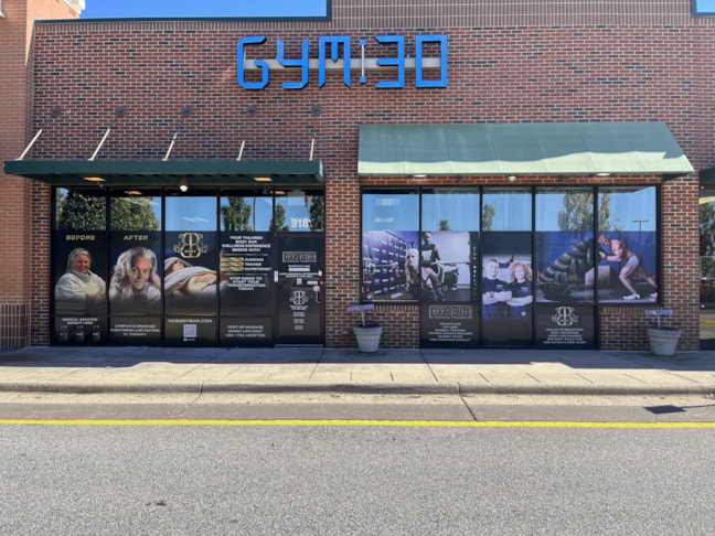Window Graphics - Gym 30 - Wake Forest, NC