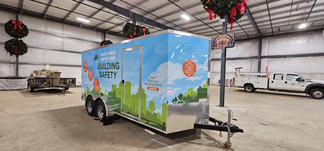 Trailer Wrap - Town of Wake Forest - Wake Forest, NC