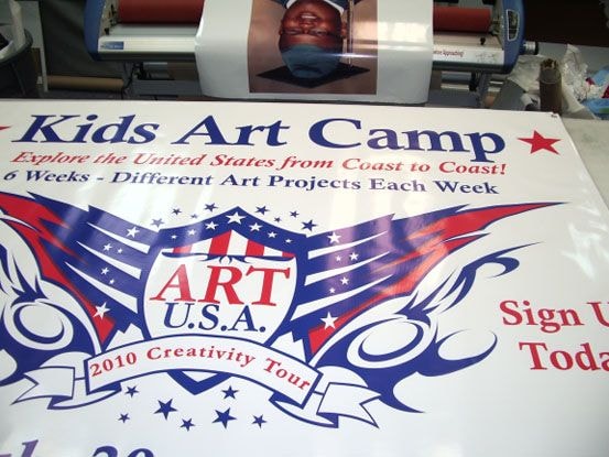 Fabric & Vinyl Indoor Banners