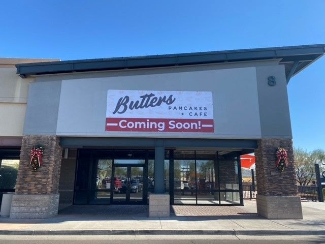 Custom Outdoor Banner for Butters Cafe