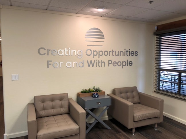 Custom Reception Sign