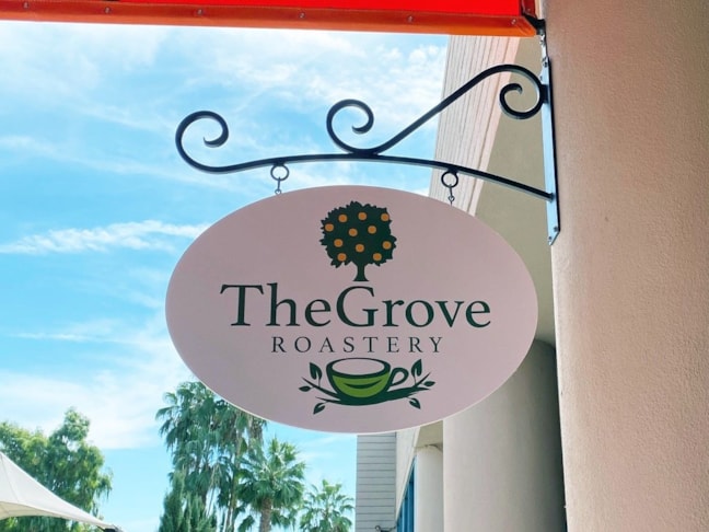 Custom Hanging Blade Sign for Orange Tree Golf Resort