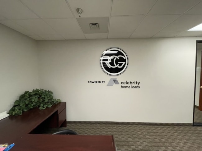 Custom 3D Reception Sign