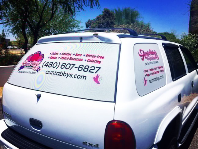 Perforated Window Graphics