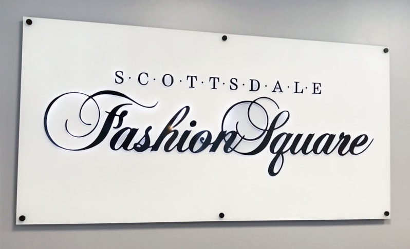 Illuminated Reception Sign