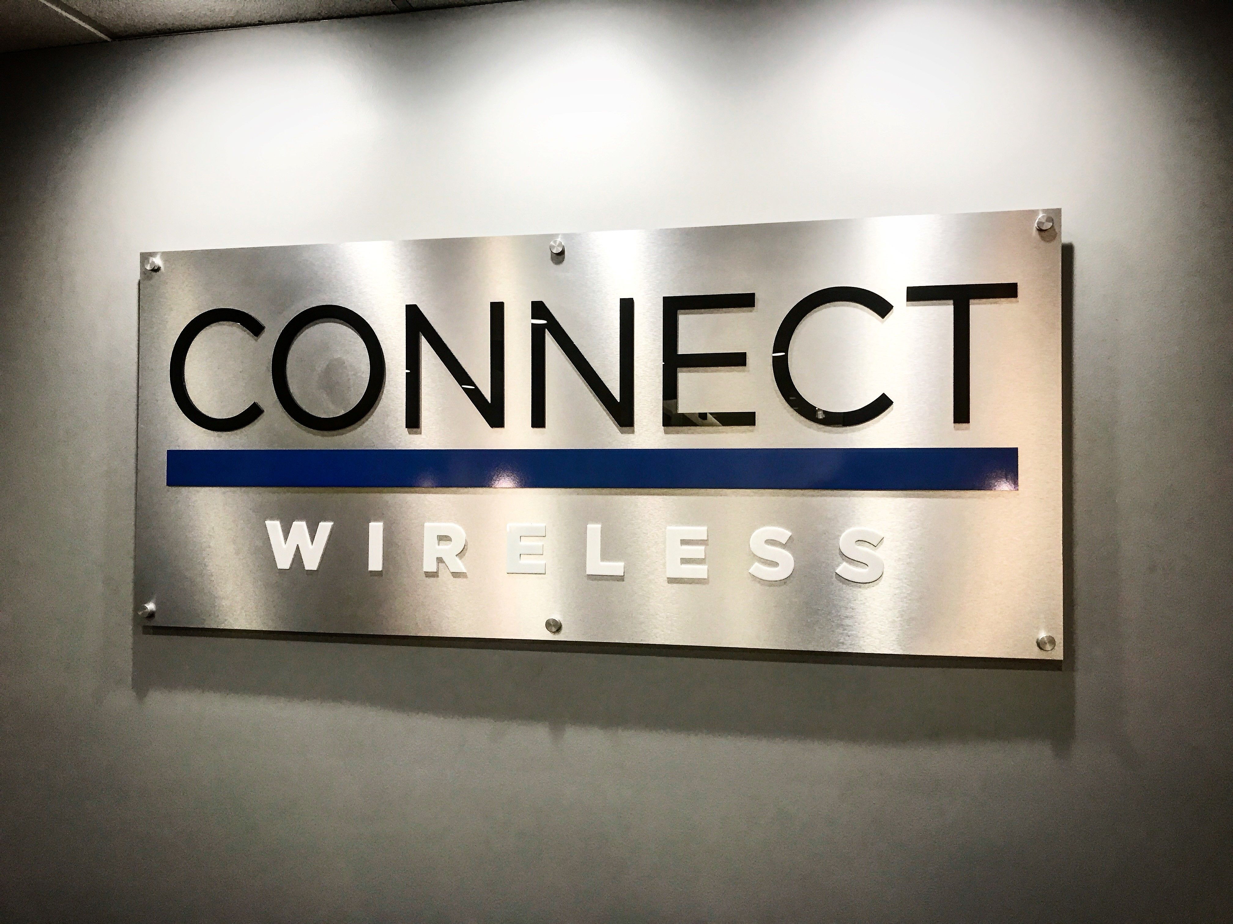 Architectural Reception Sign Connect Wireless