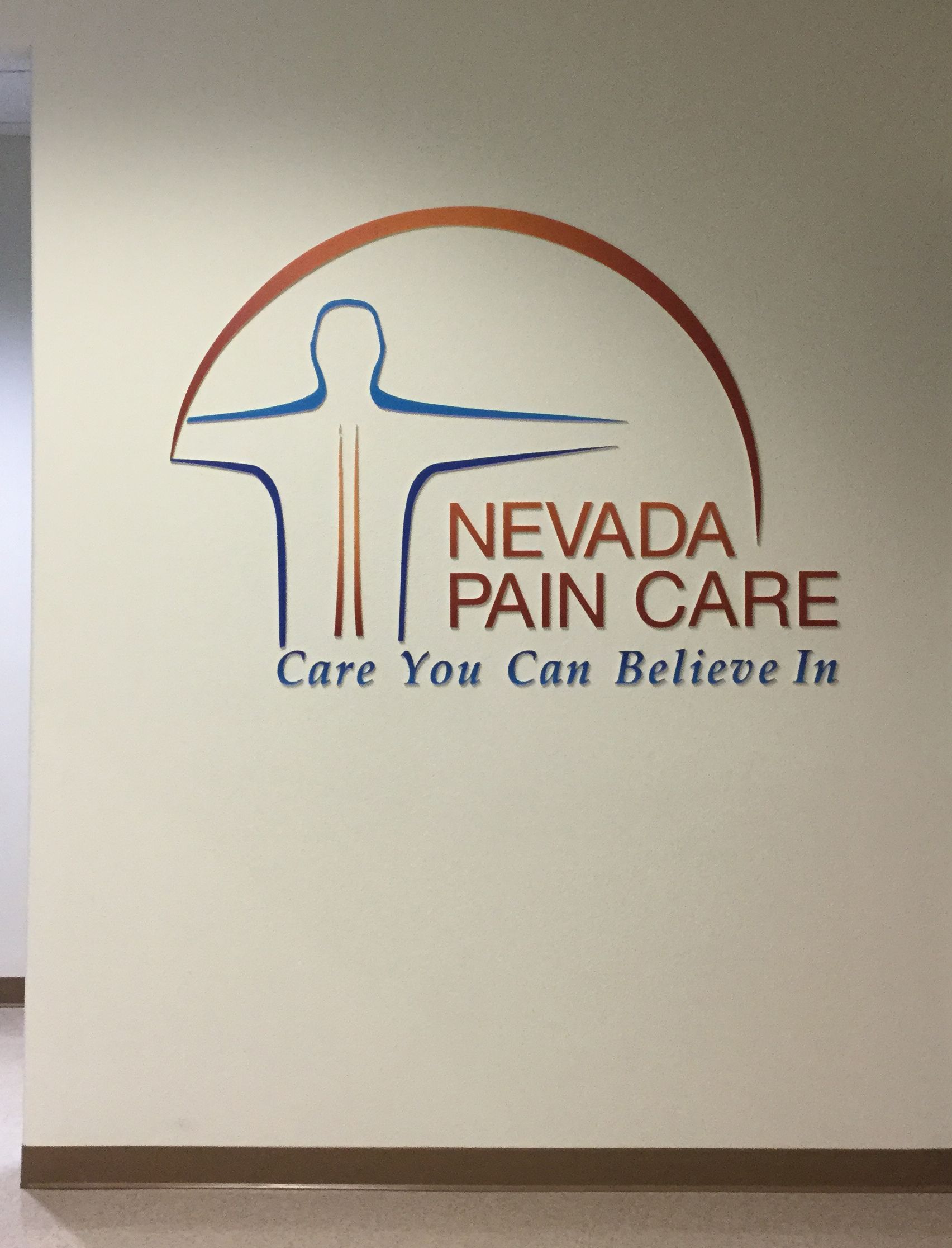 Architectural interior signage Nevada Pain