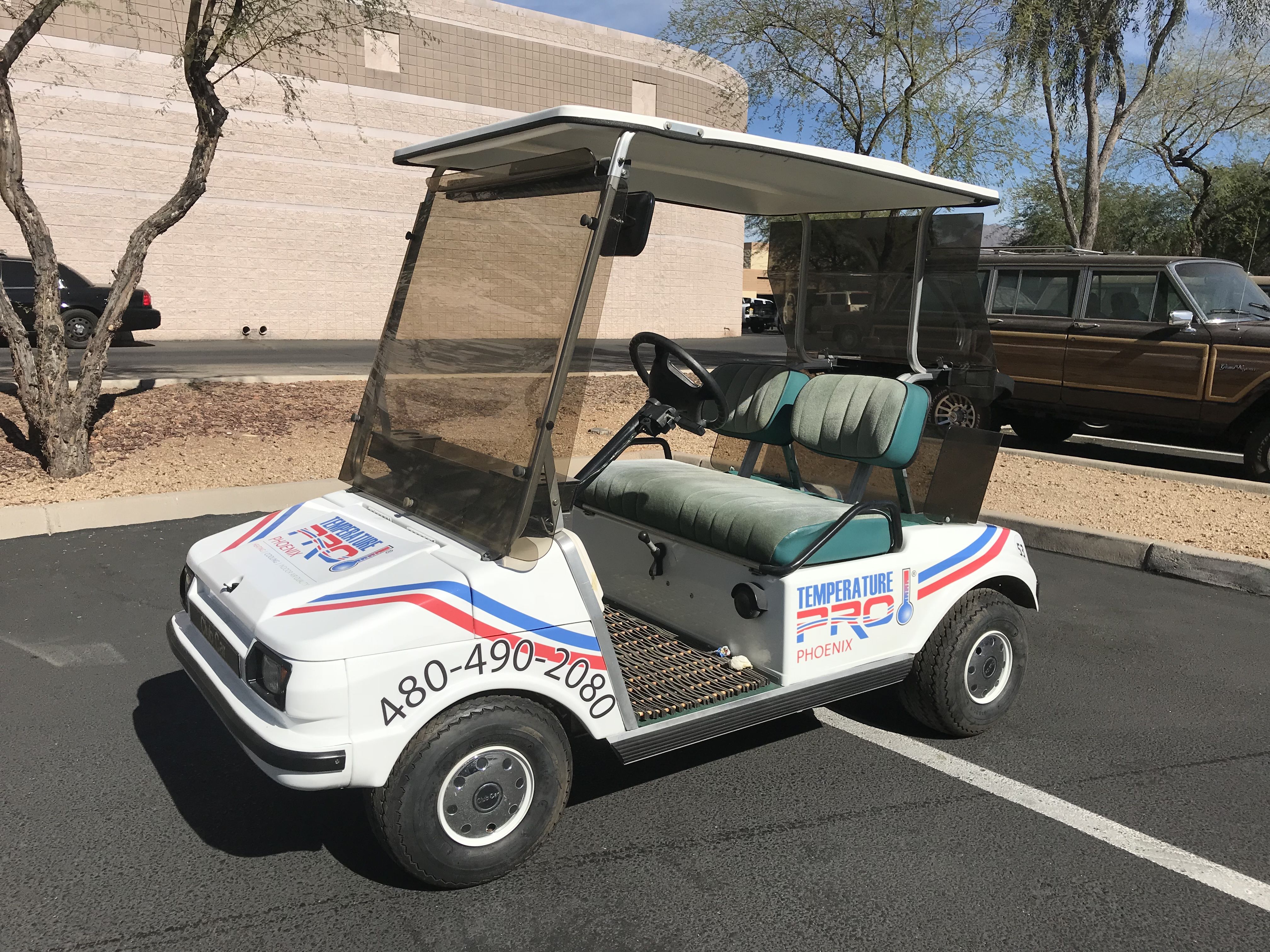 Vehicle signage Temperature Pro 