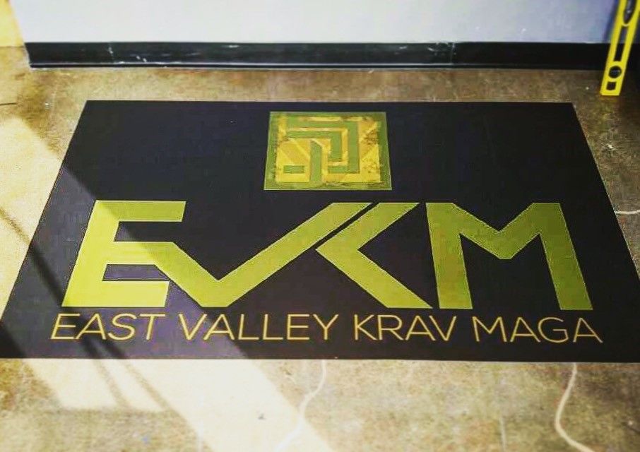Custom Floor Graphic for East Valley Krav Maga in Tempe, AZ