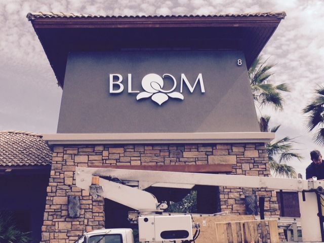Illuminated Sign for Bloom Reproductive in Gilbert, AZ