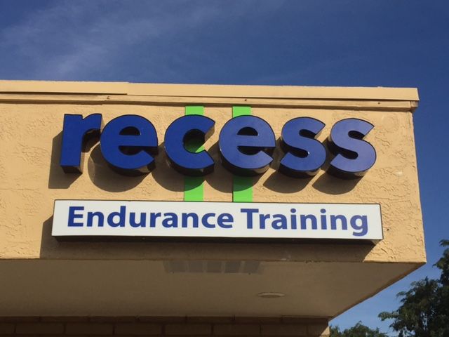 Illuminated Sign for Recess Endurance in Scottsdale, AZ