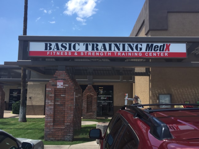 Custom Sign Panel with Translucent Vinyl Graphics