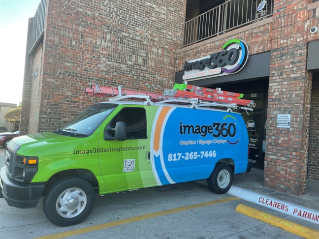 Check out our new wrap for our installation van.