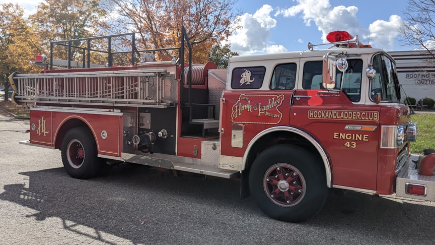 Hook & Ladder Fire Truck Graphics