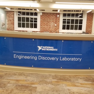 Interior Acrylic Display-National Instruments-Charlottesville Va