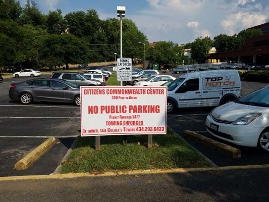 Parking Lot Signs