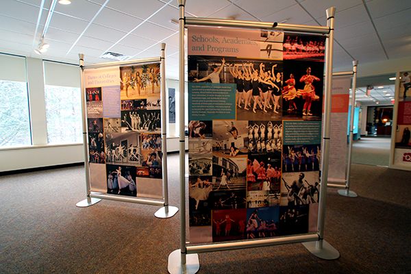 Custom display exhibit for CT Dance Alliance in Hartford, CT