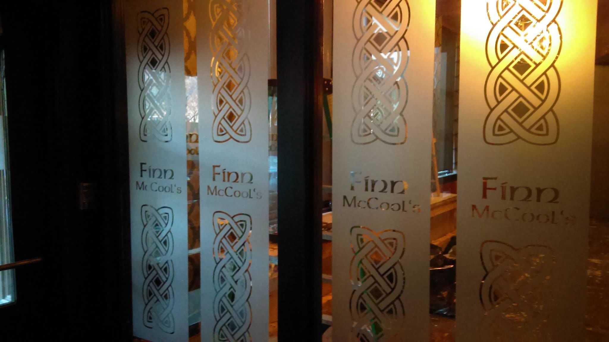 Window wraps, partial window wraps, vinyl wraps, frosted vinyl