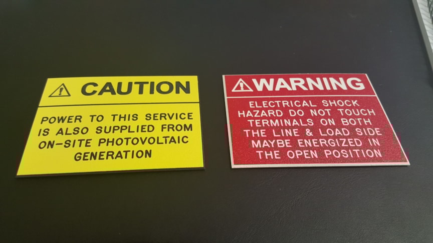 Engraved Tags & Industrial Markings