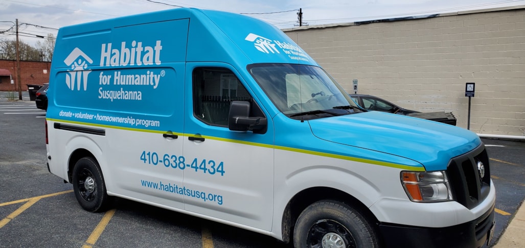 Habitat for Humanity Vehicle Wraps