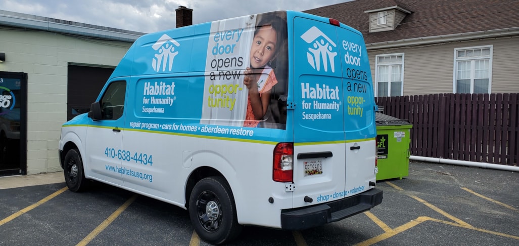 Habitat for Humanity Vehicle Wraps