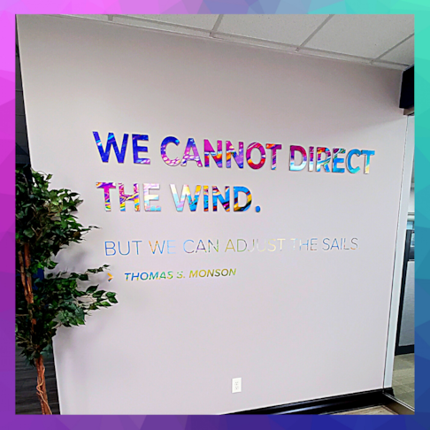 Harford Mutual wall graphics