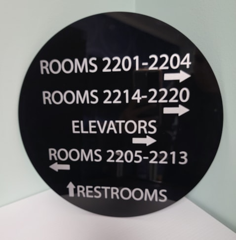 Directory and Wayfinding Signage