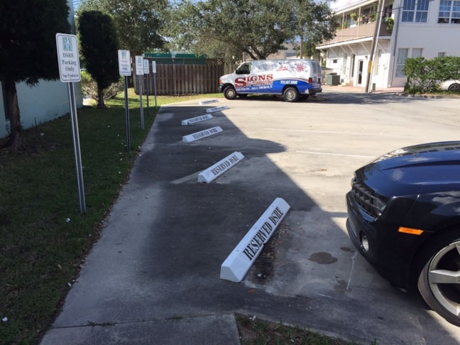 Parking Lot Signs