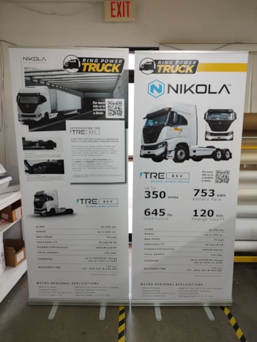 Retractable Banners, Pop-Up Banners and Stands | Transportation, Logistics, & Distribution