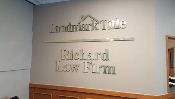3D Signs & Dimensional Lettering