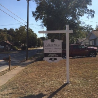 Post and Panel for Attorneys Marietta GA