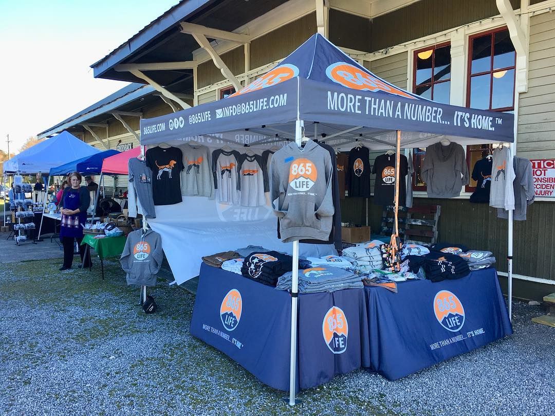 Custom tent for 865 Life Brand