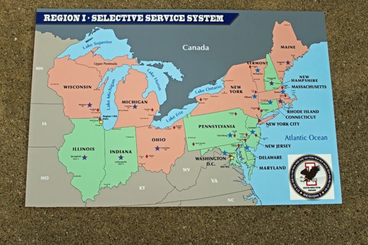 Custom Designed Territory Map