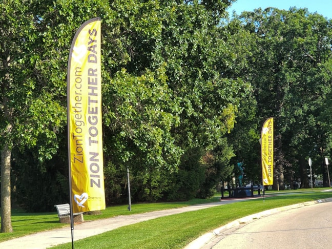 Feather Flags & Flutter Flags | Government & Public Office Signs