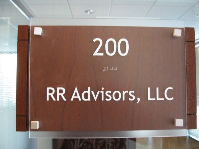 Waterway in The Woodlands Interior Office Suite Signage