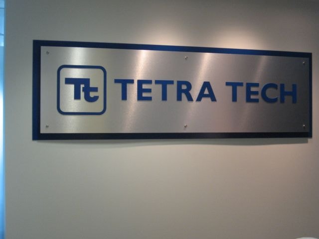 Interior Logo and Reception Custom Signage for Houston Business